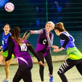 Boston Netball League players took part in a kickstart session. Photo: David Dales
