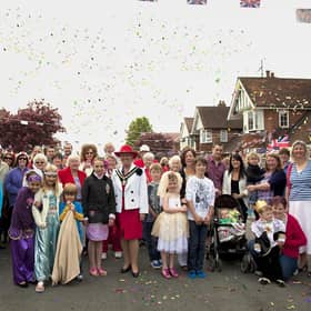Just one of the Skegness-area's royal wedding street parties 10 years ago.