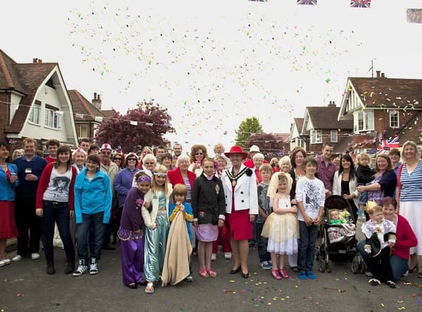 Just one of the Skegness-area's royal wedding street parties 10 years ago.