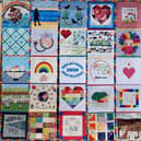 The rainbow quilt.