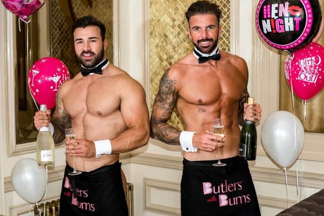Butlers With Bums are looking for new talent in Lincolnshire to fulfl a shortage of naked butlers. EMN-210405-151034001
