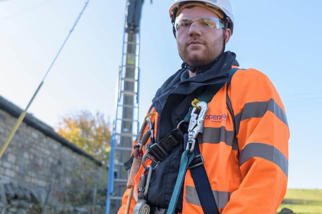 Opernreach is the second telecoms network company said to be installing superfast full-fibre broadband in Sleaford this year. (Stock photo) EMN-210405-153905001