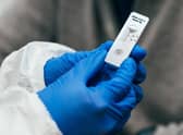 Coronavirus: Lateral flow test (stock image)