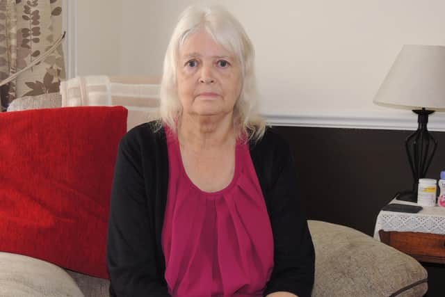 So grateful for the swift action of the NHS - Maxine Barnett, of Leasingham.