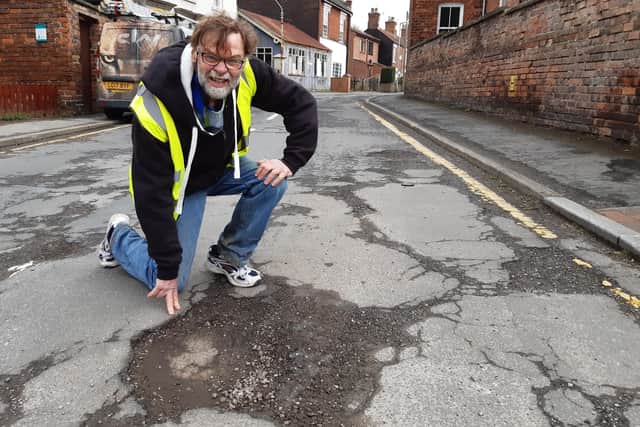 As district and town councillor, Stephen Bunney has raised the issue of the area’s roads on many occasions EMN-210321-162713001