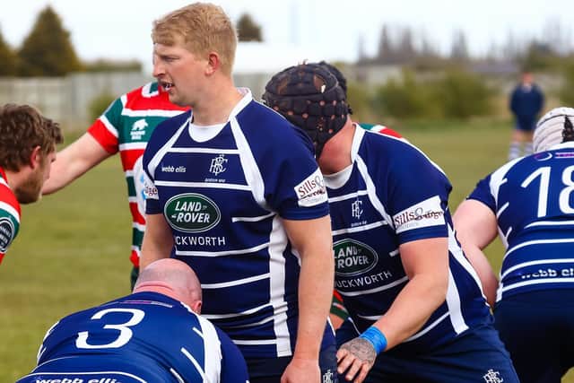 Boston v Lincoln action. Photo: David Dales