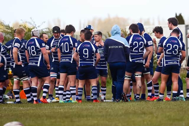 Boston v Lincoln action. Photo: David Dales