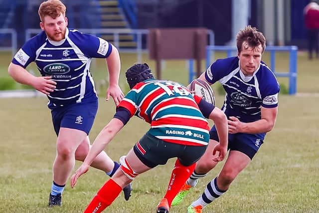 Boston v Lincoln action. Photo: David Dales