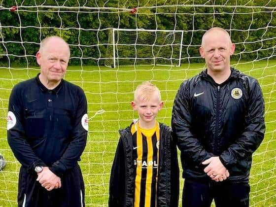 Richard, Alfie and Chris Galey.