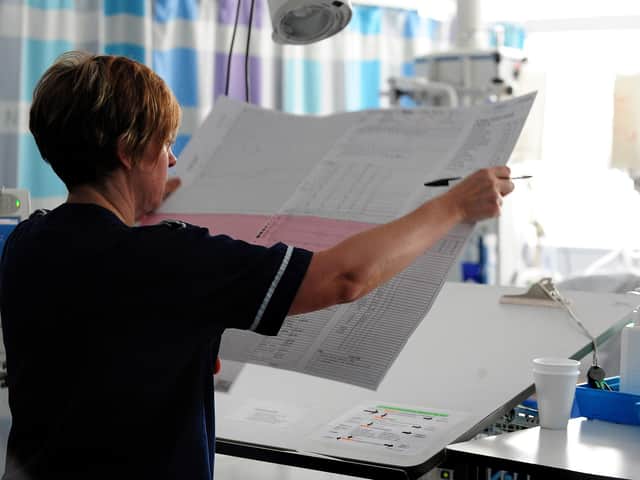 Drop in number of clinical workers at area's Trust (photo: Rui Vieira)