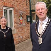New Mayor of Sleaford, Coun Robert Oates and Deputy Mayor, Coun Linda Edwards-Shea. EMN-210517-150355001