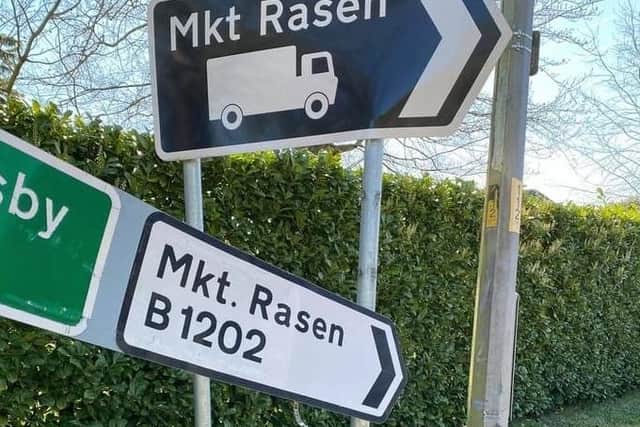 Signage is an issue too