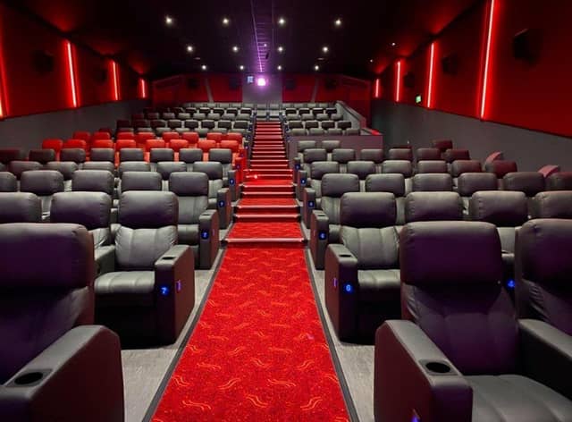 Ready to welcome film fans back, the newly refurbished Savoy, in West Street, Boston.