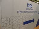 Grantham Meres Leisure Centre delivers its 100,000th Covid jab. EMN-211205-170336001
