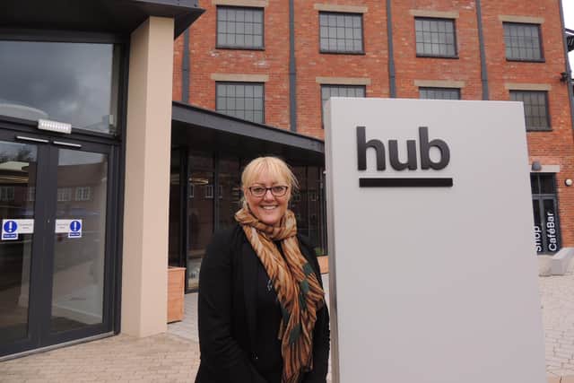 Director at The Hub, Claire Edwards. EMN-211205-164843001