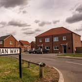 NKDC pledges to build carbon zero homes to higher standards, such as the latest phase of building at Welchman Way, Heckington. EMN-210513-123818001