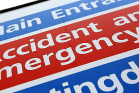 NHS England figures show 16,883 patients visited A&E at United Lincolnshire Hospitals NHS Trust in April, a rise of eight per cent.