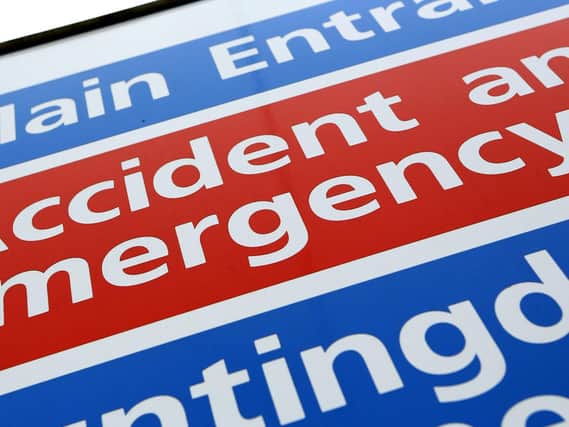 NHS England figures show 16,883 patients visited A&E at United Lincolnshire Hospitals NHS Trust in April, a rise of eight per cent.