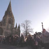 Sleaford Christmas Market in 2019. it will now not take place for another year. EMN-210513-143841001