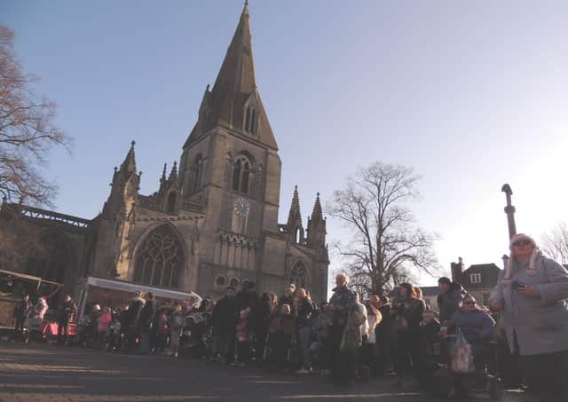 Sleaford Christmas Market in 2019. it will now not take place for another year. EMN-210513-143841001