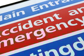 NHS England figures show 12,580 patients visited A&E at Northern Lincolnshire and Goole NHS Foundation Trust in April, a rise of seven per cent .