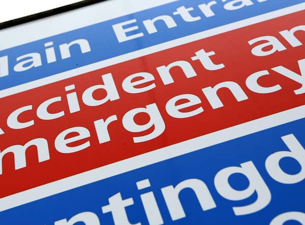 NHS England figures show 12,580 patients visited A&E at Northern Lincolnshire and Goole NHS Foundation Trust in April, a rise of seven per cent .