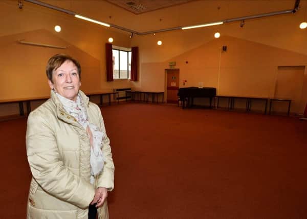 Eileen Ballard at the ConocoPhillips Room, above Louth Library, several years ago. Photo: Ian Holmes