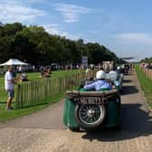 Grimsthorpe's Vintage Speed Trials event.