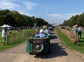 Grimsthorpe's Vintage Speed Trials event.