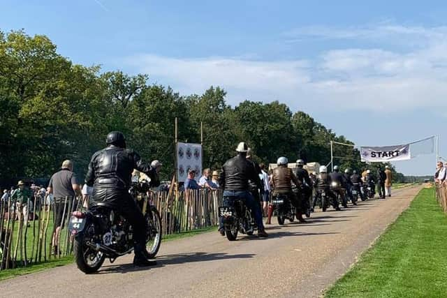 Vintage Speed Trials  at Grimsthorpe Castle.