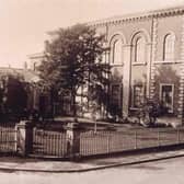 Market Rasen Methodist Church. Picture from the early 1900s