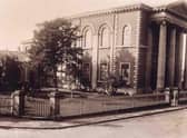 Market Rasen Methodist Church. Picture from the early 1900s