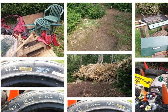 Does any of this rubbish dumped look familiar? EMN-210514-185507001