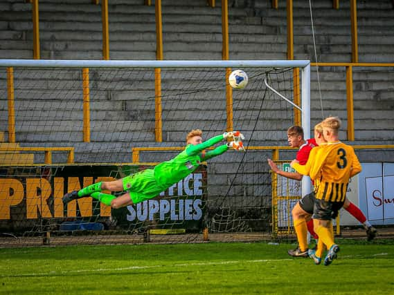 Frestle in under 19s action. Photo: David Dales