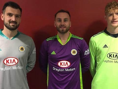 Last season's line-up of Peter Crook, Ross Fitzsimons and Jake Frestle.