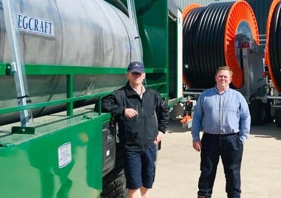 Gillan McDonald (left) and his brother Adam McDonald, Production manager.