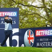 Coupland tees off on day four. Photo: Getty Images