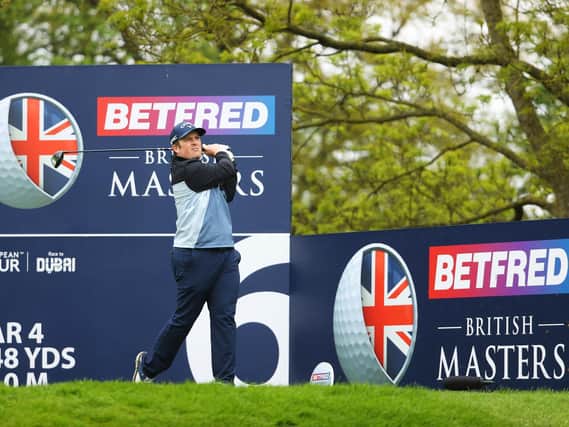 Coupland tees off on day four. Photo: Getty Images