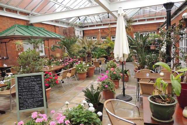 The courtyard area at the Carre Arms Hotel will reopen now. EMN-210517-171829001