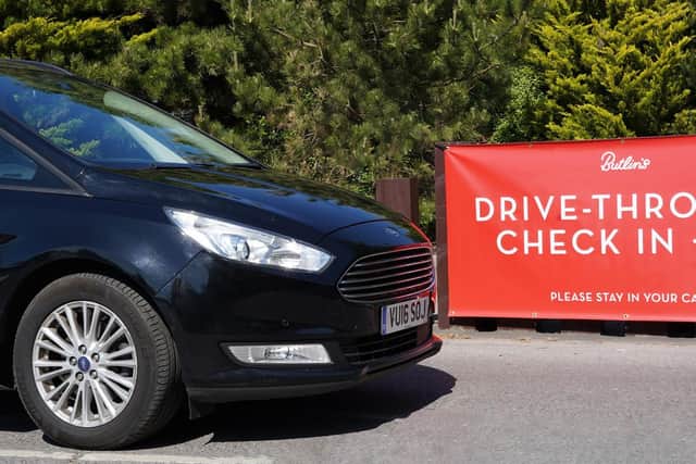 A new drive-through check-in makes arrival easier and avoids unnecessary contact.