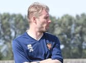 Sleaford Town manager Jamie Shaw. EMN-210520-154758001