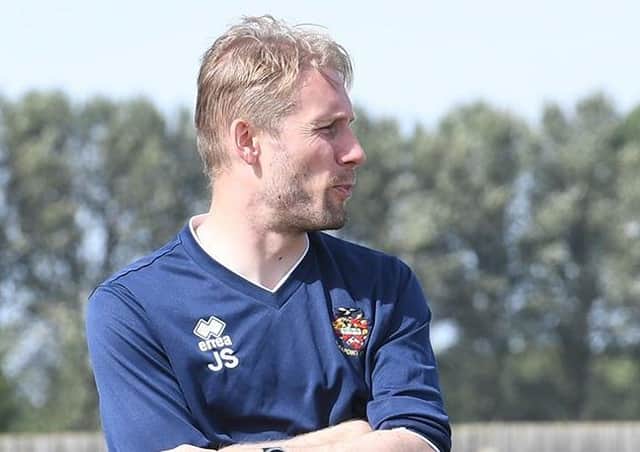 Sleaford Town manager Jamie Shaw. EMN-210520-154758001