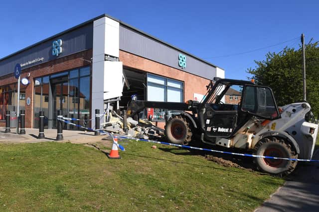 Ram raid at Ancaster Co-op EMN-210519-095422001