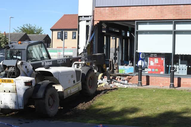 Ram raid at Ancaster Co-op EMN-210519-095351001