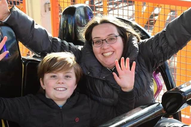 Fantasy Island in Ingoldmells opened its outdoor attractions last month
.