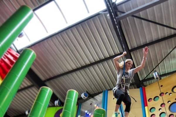 The new Clip 'n Climb attraction at Skegness Pier opens this month.
