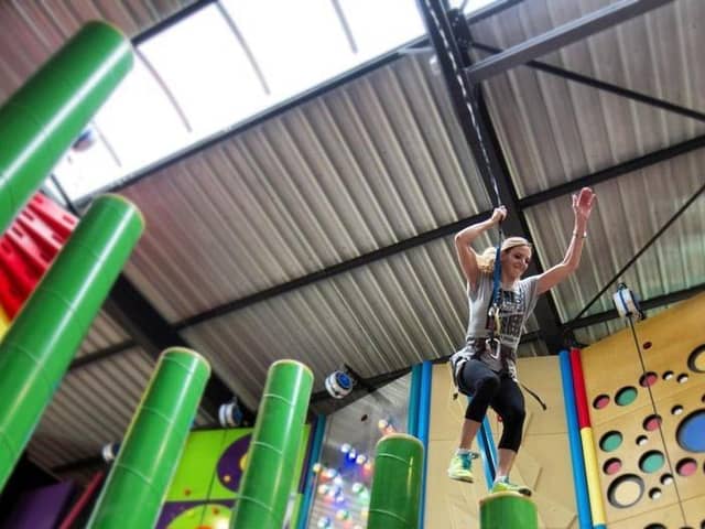 The new Clip 'n Climb attraction at Skegness Pier opens this month.