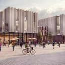 Concept art of the new market site in Scunthorpe High Street. EMN-210519-155905001