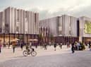 Concept art of the new market site in Scunthorpe High Street. EMN-210519-155905001