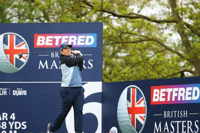Coupland at the British Masters (Photo: Getty Images)